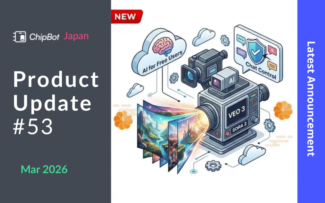 Update #53：ウェブサイトに「次世代の信頼」を。Veo3 / Sora2実装とAI活用の民主化